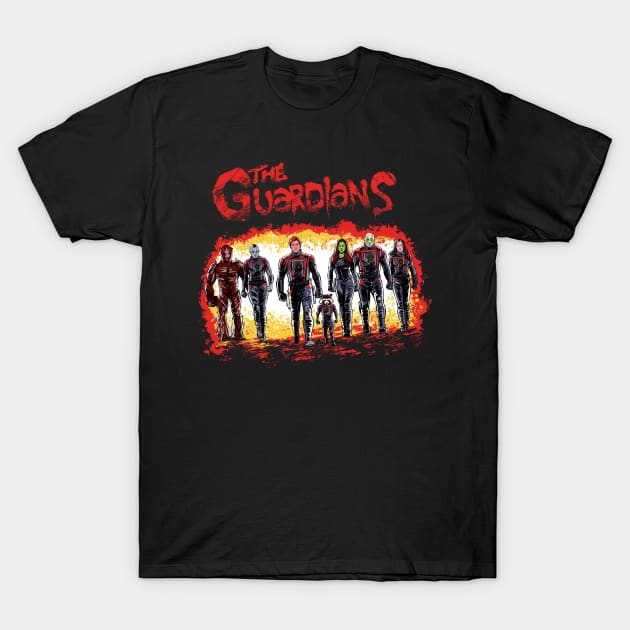 The Guardians T-Shirt by Zascanauta